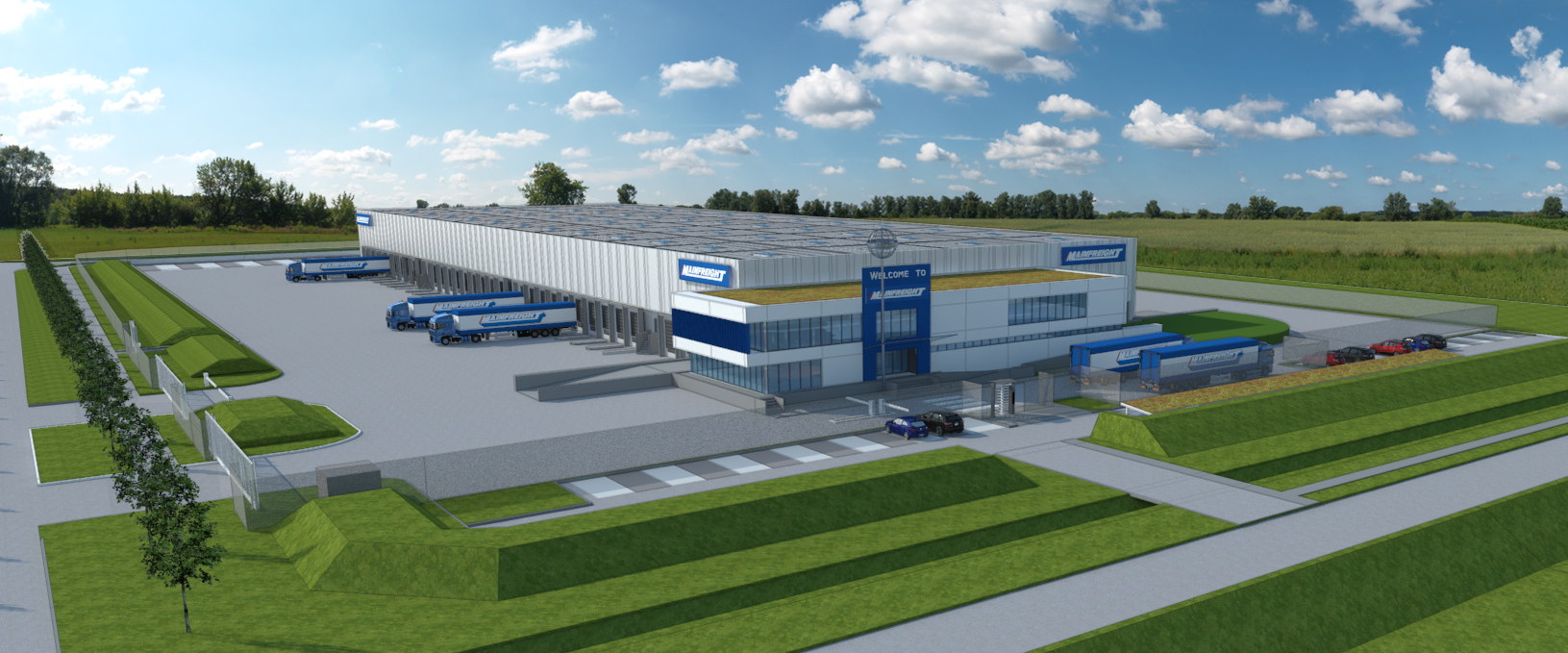 Mainfreight inaugura il parco industriale Eiland a Zwijnaarde con il primo impianto logistico