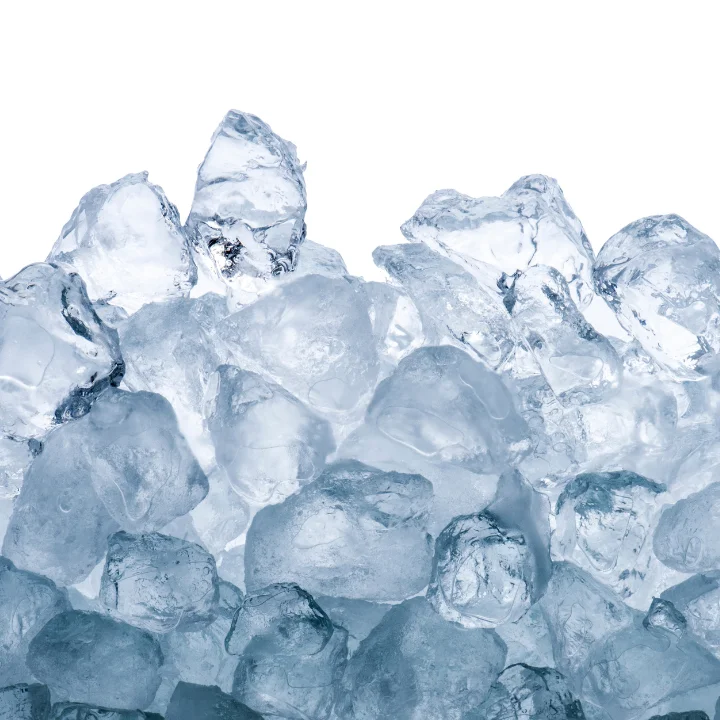 Wet ice used in Cold Chain 