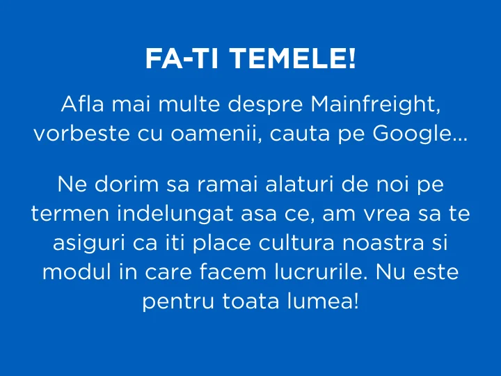 Fă-ți tema de acasă