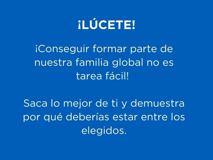 Muestra tu mejor cara