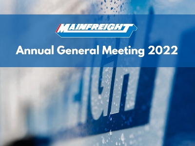 Mainfreight's 2022 Annual Meeting Notice 