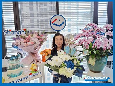 Joan Ji, 20 year Mainfreight Journey