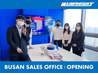 News_Busan-mainfreight-office-opening - Mainfreight Busan was established in 1st April 2022. Busan is located on the southeastern tip of the Korean peninsula and it is located on the coast, which determined the development of the whole city itself. Busan is also the second largest city and second most populous city after Seoul so it is called ‘Second-capital city of Korea’....