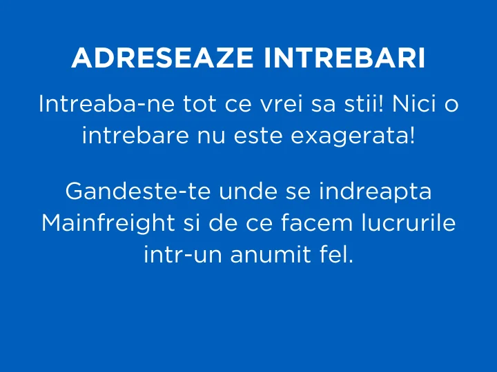 Pune întrebări