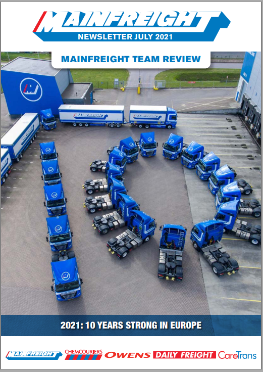 Mainfreight Team Review - July 2021