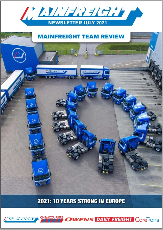 Mainfreight Team Review - July 2021