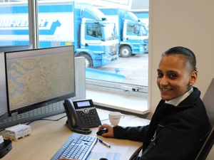 Planner containertransport