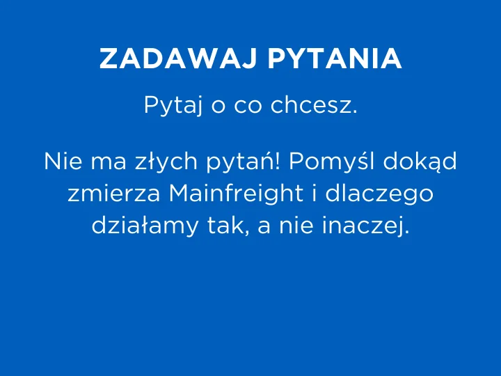 Zadawaj pytania