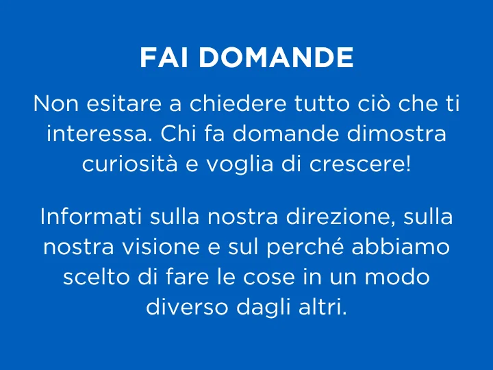 Ponici delle domande