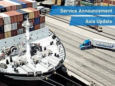 Service Announcement_Asia Update Ocean freight - Service Announcement_Asia Update Ocean freight