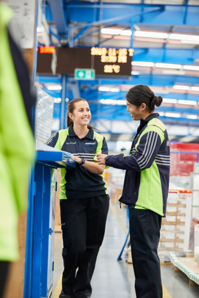 Streamline your supply chain with our global potal and Warehouse Management System