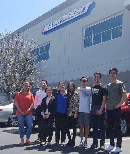 Mainfreight hosts students from Cal State Long Beach and the University of California Irvine