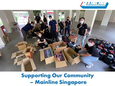 Supporting Our Community - Mainline Singapore