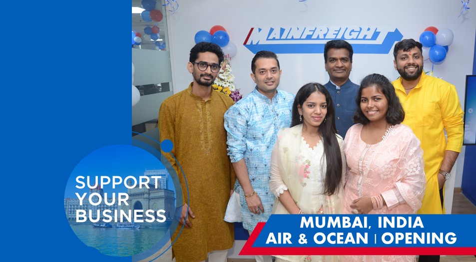 Mainfreight-Mumbai-India-Opening - Our Mumbai Air & Ocean office officially opens! Click here to see more about Mainfreight Mumbai.