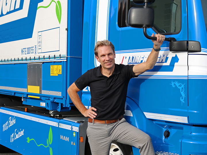 Read about our 100% electric trucks