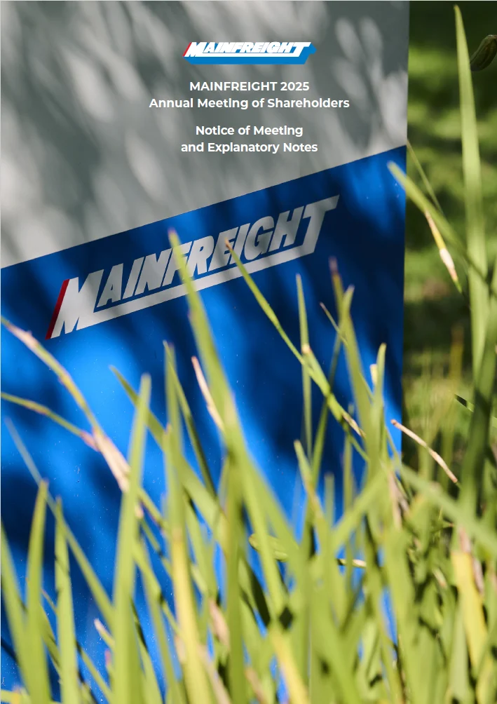 Notice of Mainfreight Annual Meeting 2025