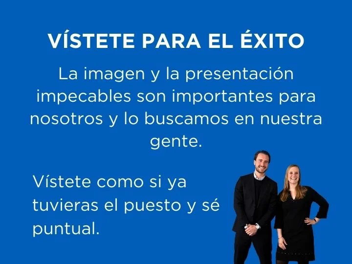 Vístete para triunfar