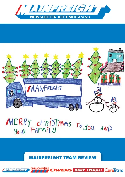 Mainfreight Team Review December 2020